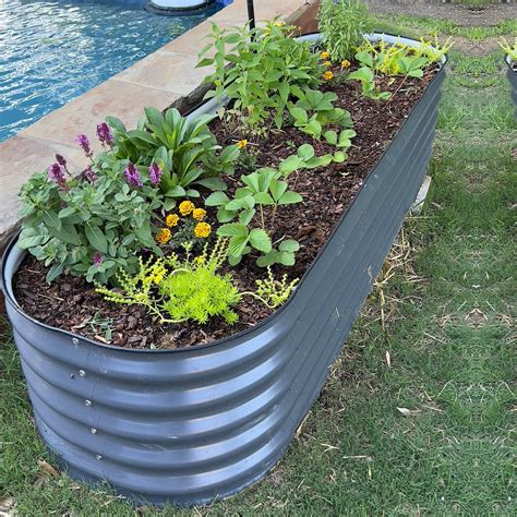 outdoor lrunter metal box|World's Best Modular Metal Raised Garden Beds .